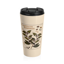 Load image into Gallery viewer, Camellia Sinensis Stainless Steel Travel Mug
